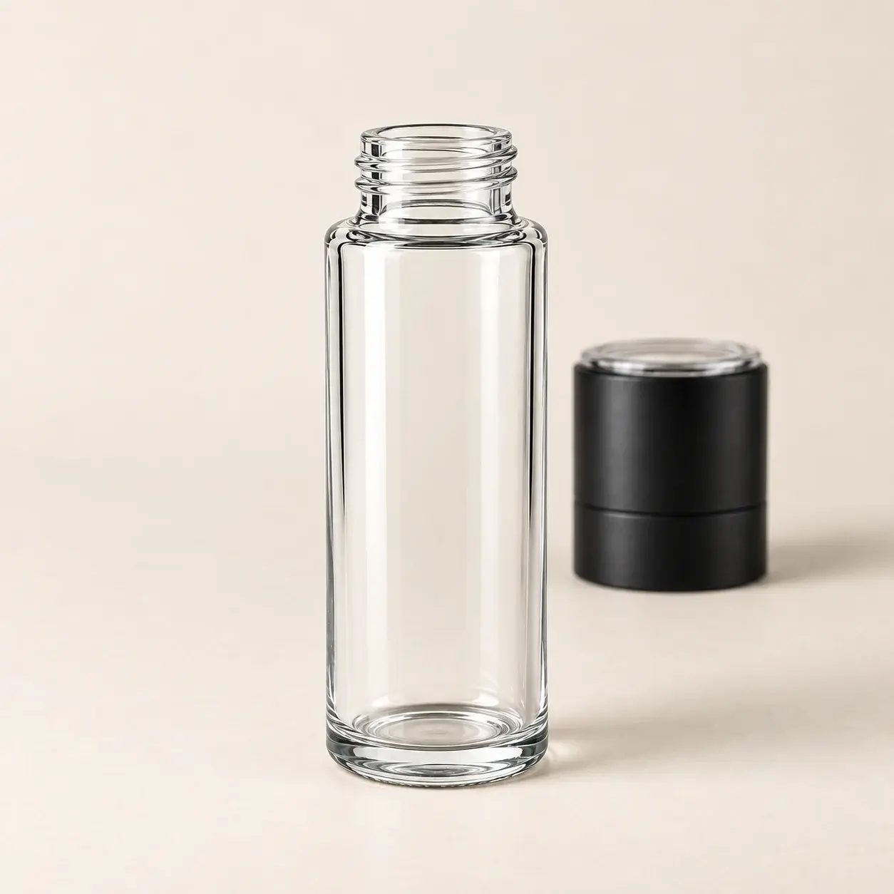 100 mL 소형 원형 유리병 세부 이미지