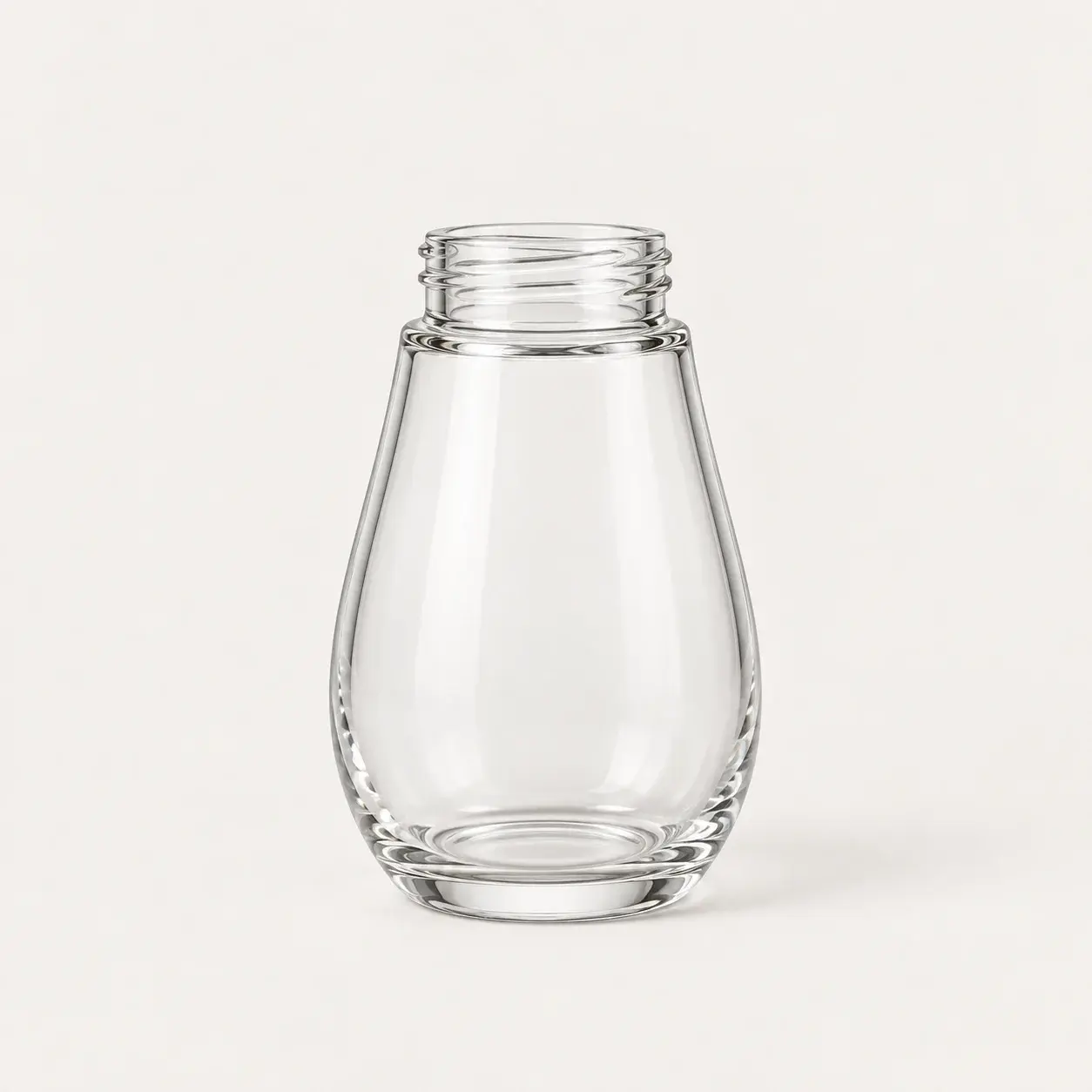150 mL 볼링형 유리병 세부 이미지