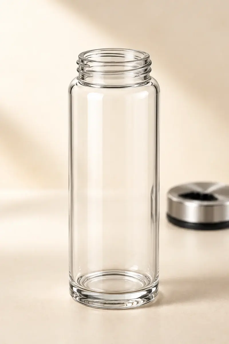 300 mL 슬림 투명 유리병 세부 이미지