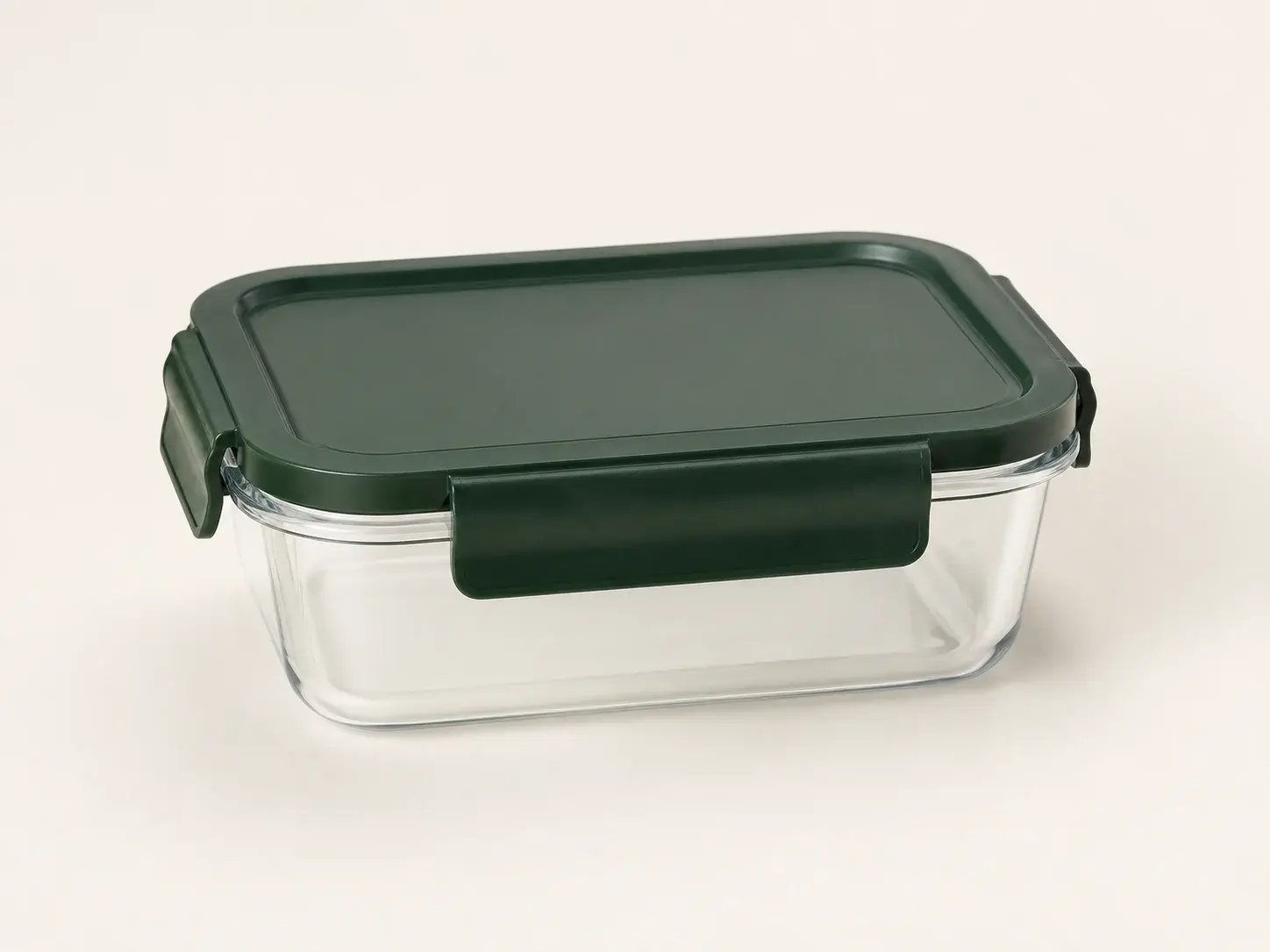 직사각 밀폐 내열 유리 용기 KJ-RT1000